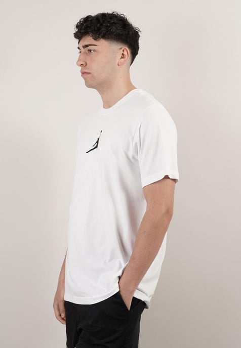 Nike Air Jordan Jumpman Herren-T-Shirt mit Rundhalsausschnitt in Weiß - Image 3