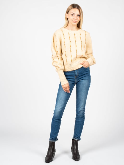 Silvian Heach Pullover Kuina Damen beige - Image 2