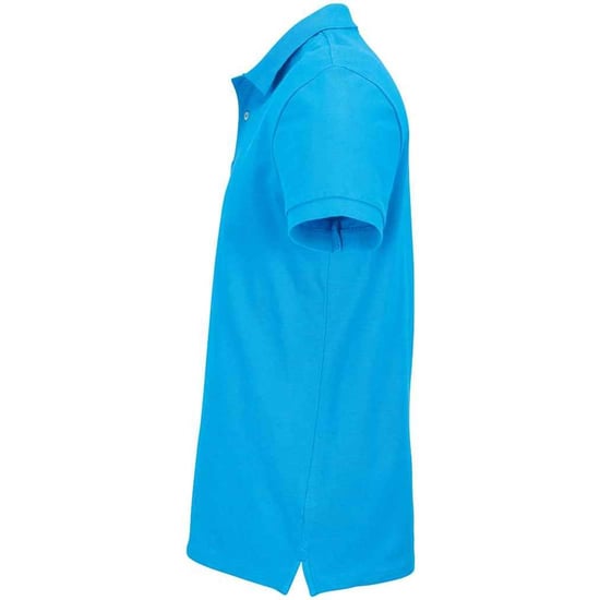 SOLS - "Pacific" Poloshirt Doppelnähte für Herren/Damen Unisex (Aquablau) - Image 3