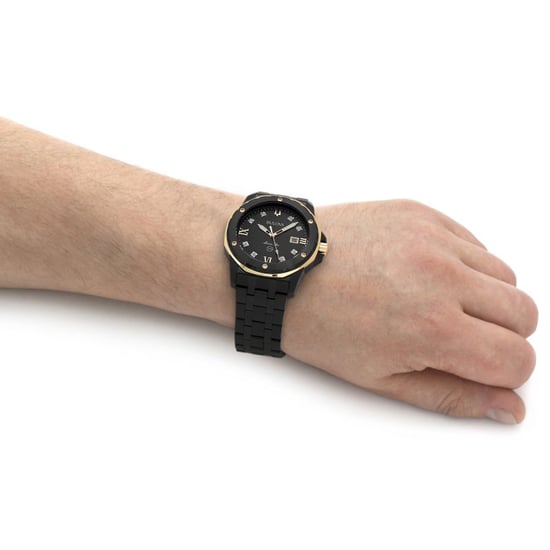 Bulova Marine Star Herren Schwarz Uhr 98D176 - Image 4