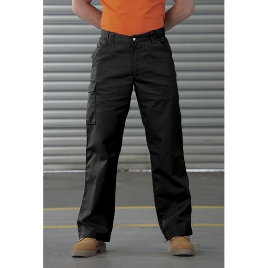 Russell Work Wear Herren Arbeitshose, robust, Standard-Beinlänge (Schwarz) - Image 3