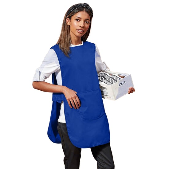 Premier Ladies/Womens Long Length Pocket Tabard (Royal)