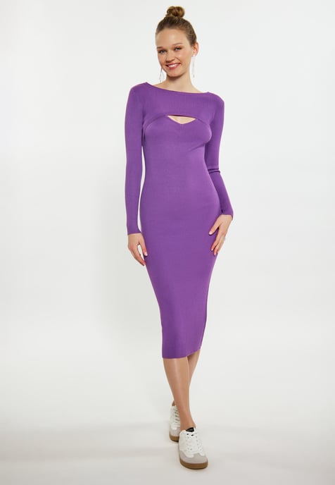 Mymo Crop-Top Damen lila - Image 2