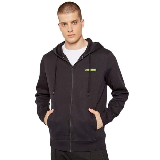 Calvin Klein Herren Micro Flock Box Sweatshirt - Image 1