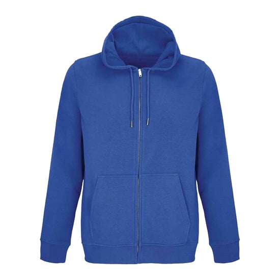 SOLS - "Calipso" Hoodie mit durchgehendem Reißverschluss für Herren/Damen Unisex (Königsblau) - Image 1