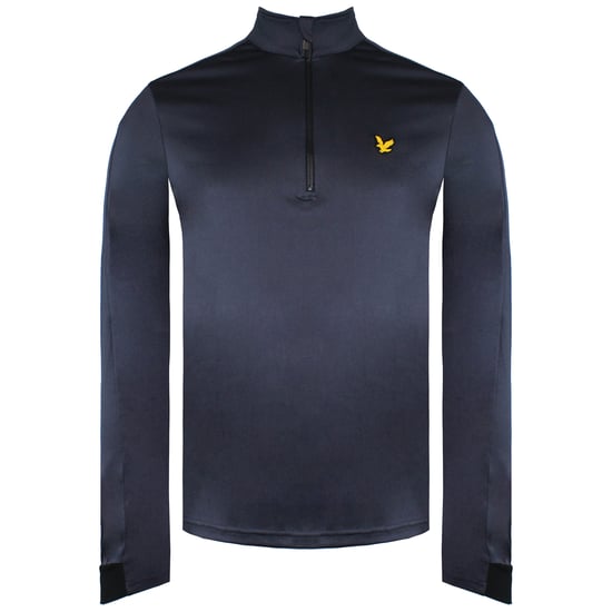 Lyle & Scott Long Sleeve 1/4 Zip Up Navy Ventech Golf Mens Midlayer ML1240G Z807 - Image 1