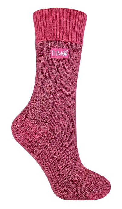 THMO - 1 Paar Damen dicke Fleece gefütterte warme Thermo-Socken für den Winter - Image 1