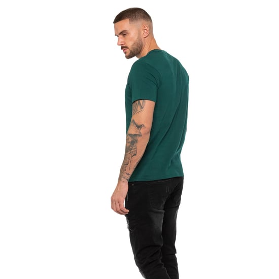 Enzo | Herren T-Shirt mit Rundhalsausschnitt - Grün - Image 4