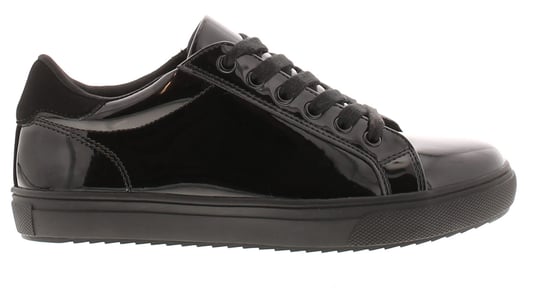 Miss Riot Girls School Shoes Trainers Twain black