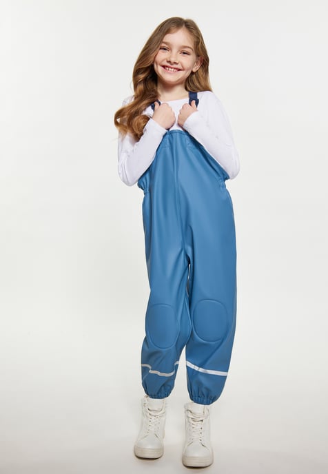 Schmuddelwedda Regenhose Mädchen (Kids) Stahlblau - Image 2