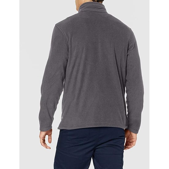 Regatta Mens Plain Micro Fleece Full Zip Jacket (Layer Lite) (Seal Grey)