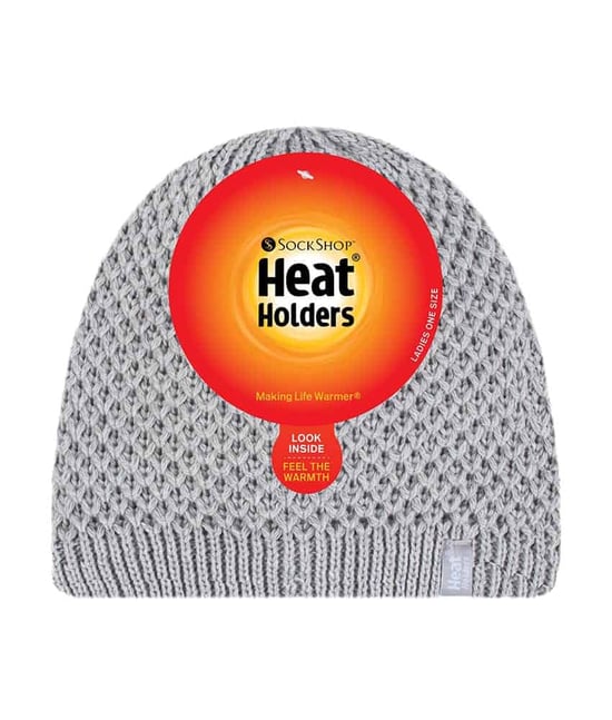 Wärmehalter - Ladies Knit Fleece gefüttert Warm Thermal Beanie Hat - Image 2