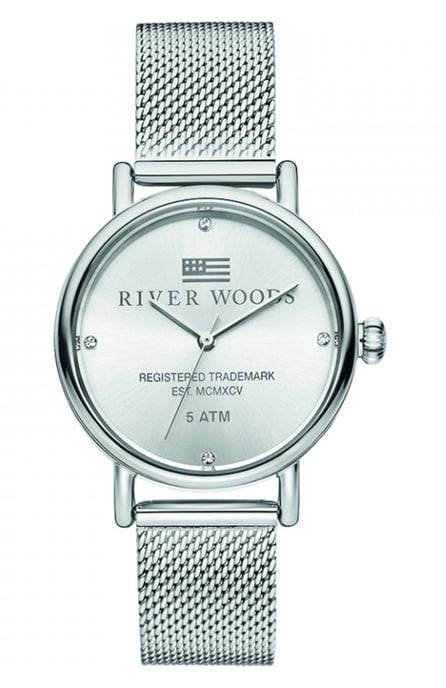 River Woods Arkansas Silber Damen Armbanduhr RW340036 - Image 1