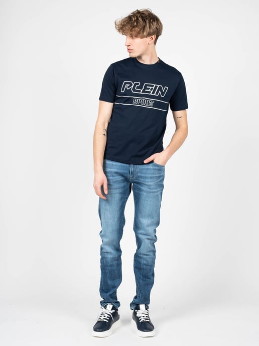 Plein Sport T-Shirt Herren Blau - Image 1