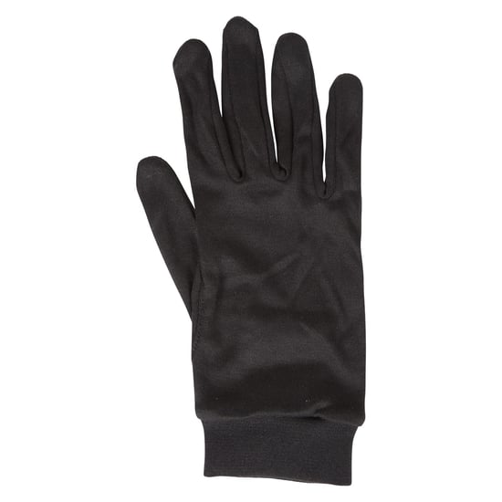 Mountain Warehouse Unisex Seidenhandschuhe für Erwachsene (Schwarz) - Image 1