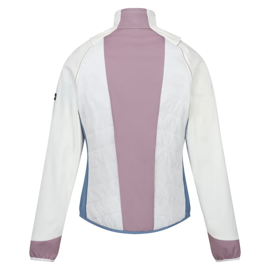 Regatta Womens/Ladies Steren II Hybrid Jacket (White/Heather Blue)