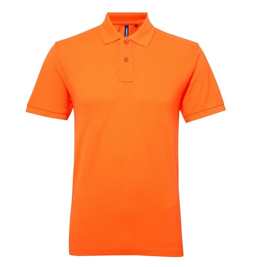 Asquith & Fox Damen/Damen Kurzarm-Poloshirt aus Performance-Mischung (Neon Orange) - Image 1