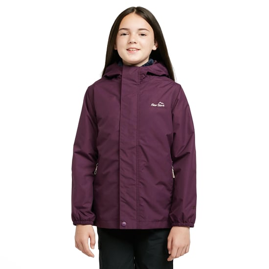 Peter Storm Kids' Everyday Waterproof Jacket with Fixed Hood, Children's Raincoat