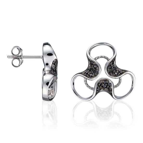 Orphelia Women's 925 Sterling Silver Stud Earrings - Silver ZO-5032
