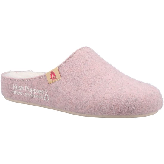 Hush Puppies The Good 90% Recyceltes RPET Polyester Damen Rosa Hausschuhe - Image 1