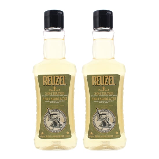 Reuzel 3-In-1 Tea Tree Shampoo 350ml x 2