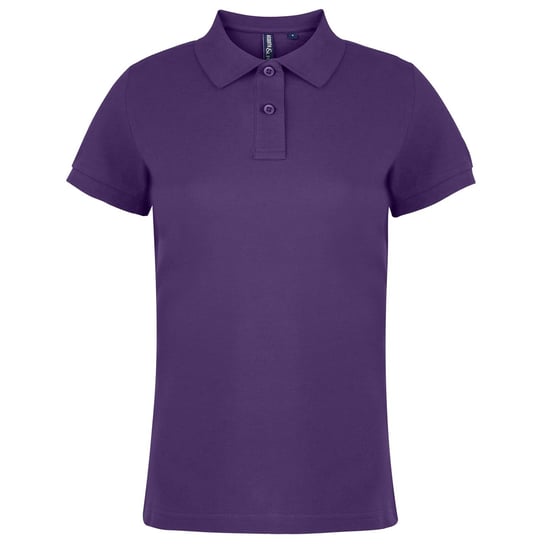 Asquith & Fox - Unifarbenes Poloshirt - Damen (Purpur) - Image 1