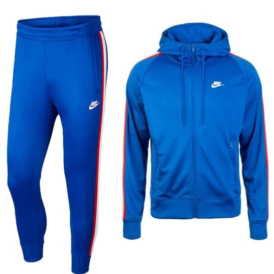 Nike Herren Tribute Poly Trainingsanzug In Blau - Image 1