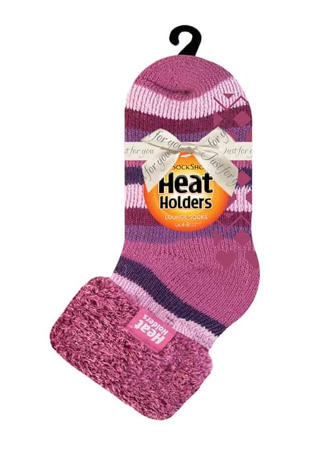 Rutschfeste, niedrig geschnittene Thermo-Slipper-Bettsocken für Damen mit Griffen - Image 2