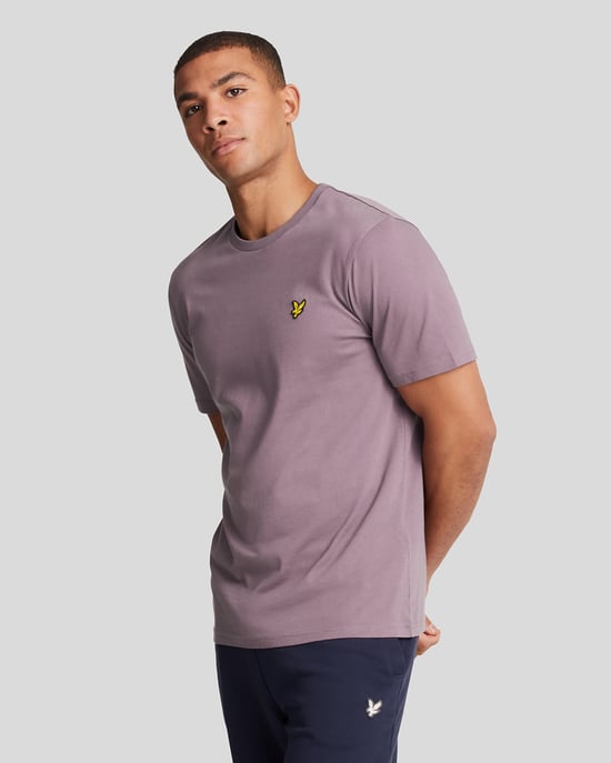 Lyle & Scott � Einfarbiges T-Shirt in Rosa - Image 1