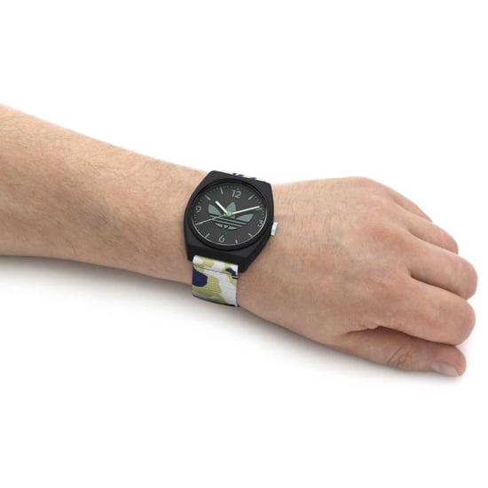 Adidas Originals Street Project Two Unisex Mehrfarbige Uhr AOST22040 - Image 6