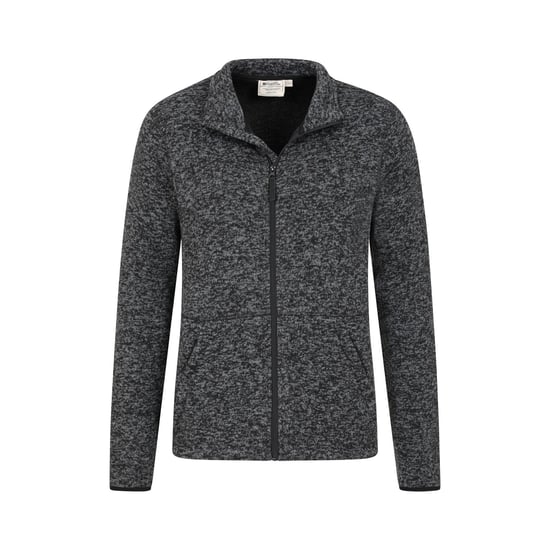 Mountain Warehouse Herren Idris III Full Zip Fleece Jacke (Schwarz) - Image 4