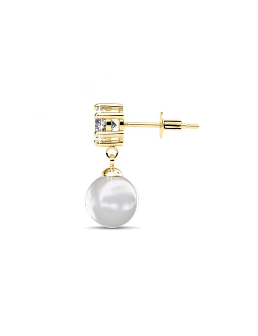 Pauline Ohrringe - Gold und Kristall - Image 4