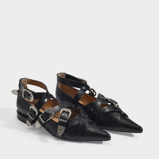 Aj926 Flat Shoes - Toga Pulla - Black - Polido - Image 1
