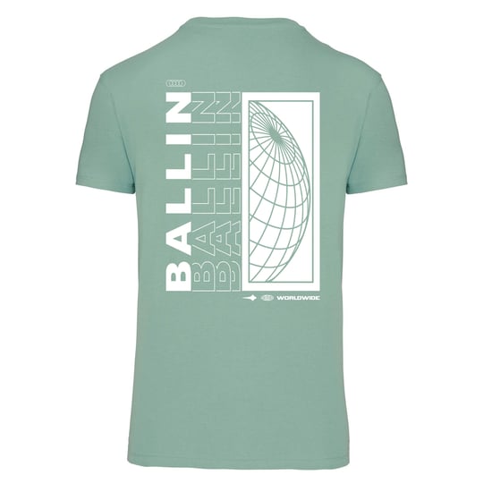Herren-T-Shirt von der Marke Ballin Est. 2013. Die Shirts von Ballin Est. 2013 sind aus 100% Bio-Baumwolle gefertigt und haben eine normale Passform. Die weiche Baumwolle sorgt für hohen Tragekomfort.  Marke: Ballin Est. 2013Modellname: Backprint World Sh - Image 2