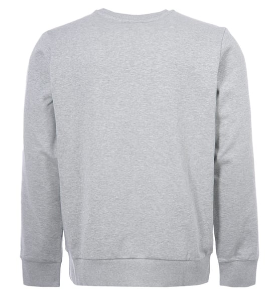 Men's Diesel SGirk K13 Logo Crew Neck Sweatshirt in Grey