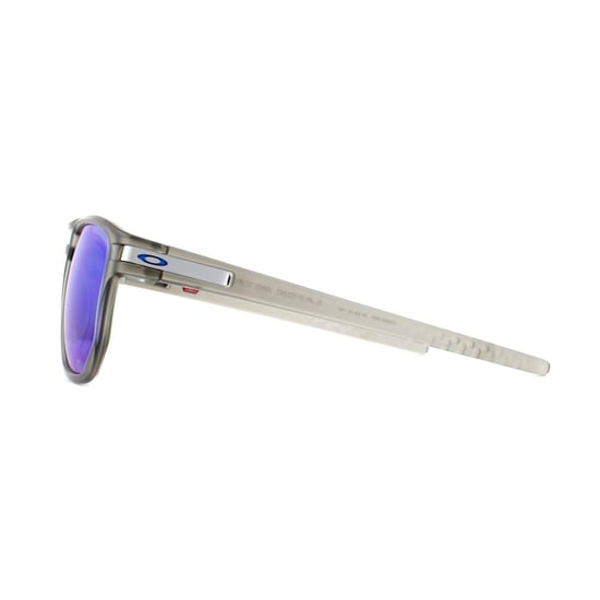 Oakley Sunglasses Latch Beta OO9436-06 Matte Grey Ink Prizm Sapphire Polarized