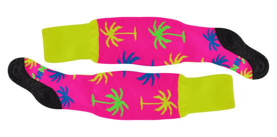 Hockeysocken mit farbenfrohen, coolen, lustigen und witzigen Designs | Hingly | Herren & Damen | Ideal für den Sport - Palm Tree - Image 2