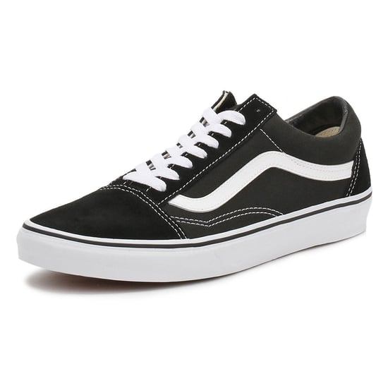 Vans Old Skool Herren Schwarz Segeltuch Turnschuhe - Image 3