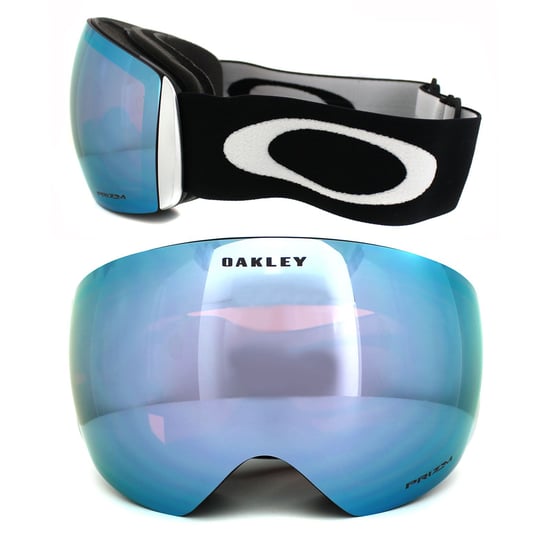 Oakley Skibrille Flight Deck OO7050-20 Matt Schwarz Prizm Sapphire Iridium - Image 2
