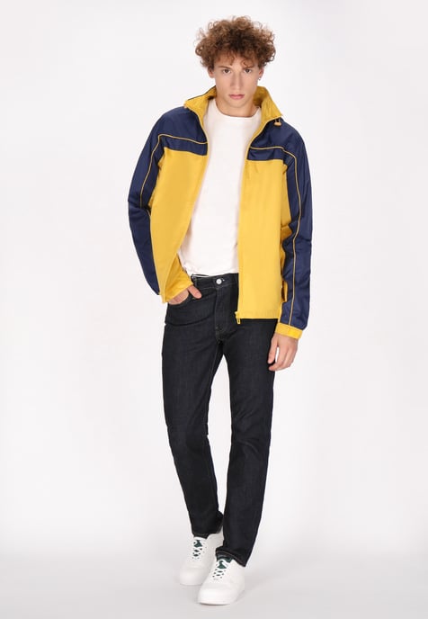 Mo Jacke Herren gelb marine - Image 2