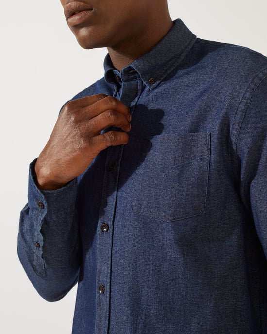 Edward Indigo Shirt