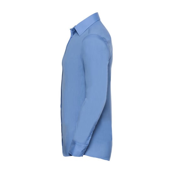 Russell Collection - Hemd für Herren Langärmlig (Business-Blau) - Image 4