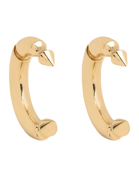 Noir Jewelry Gold Tone Earrings