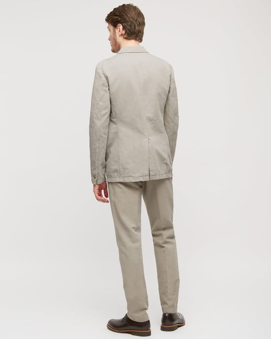  Cotton Linenen 3 Button Jacket