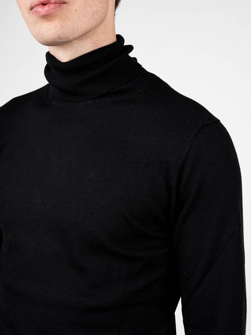 Xagon Man Pullover Turtleneck Herren schwarz - Image 5