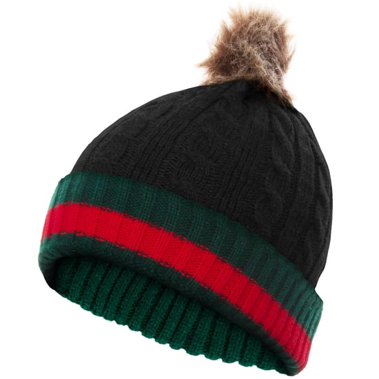 Kruze By Enzo | Chunky Kabel gestrickt Beanie - Image 2