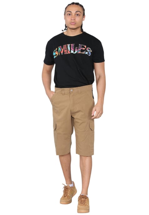 Schnell trocknende Cargo-Shorts für Herren mit mehreren Taschen in Khaki - Image 6