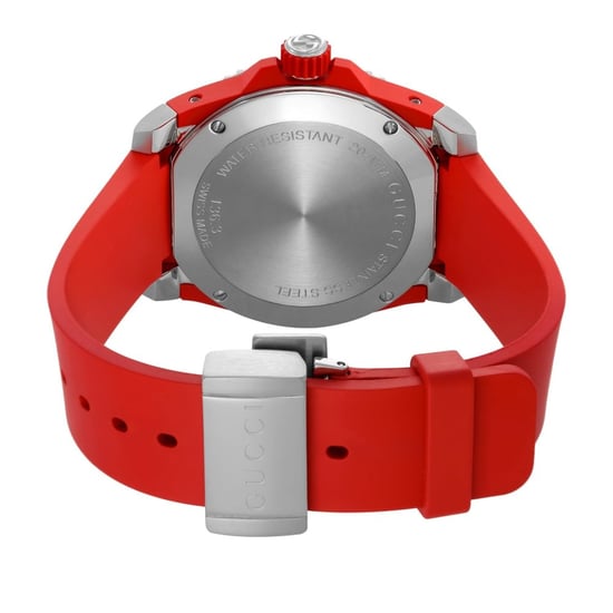 Gucci YA136315 Dive Red Tiger Head Dial Men's Watch