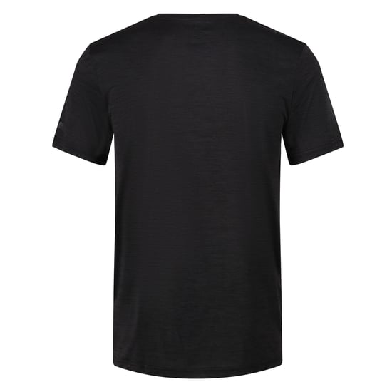 Regatta Mens Fingal Edition Marl T-Shirt (Black Marl)