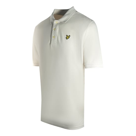 Lyle & Scott Textured Tipped Light Mist Poloshirt - Image 2